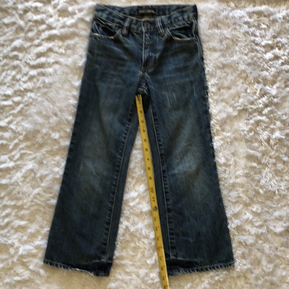 Old Navy Boys Size 6 Slim Boot Cut Jeans Pants 100% Cotton - Picture 9 of 12
